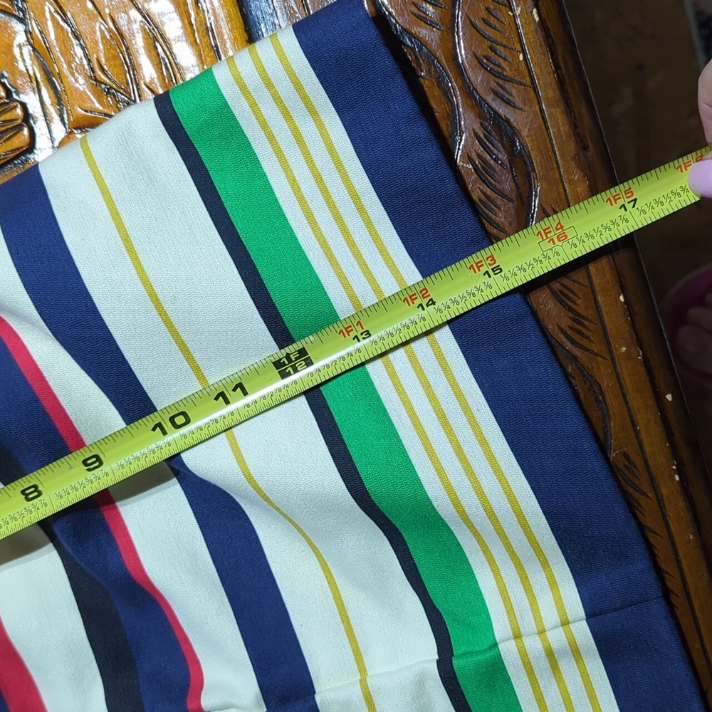 J. Crew Multi-Color Striped Mini Skirt - Picture 7 of 9